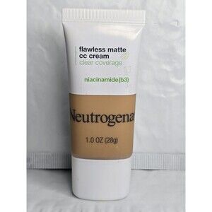 Neutrogena Clear Coverage Flawless Matte CC Cream, Ginger #7.5